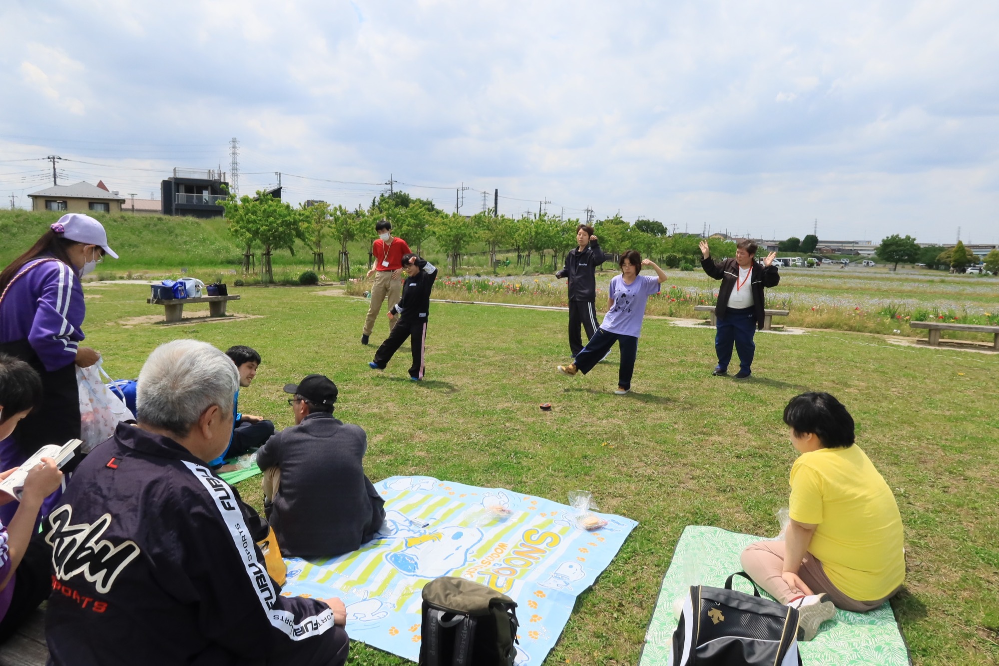 フラワーパーク　ダンス披露会