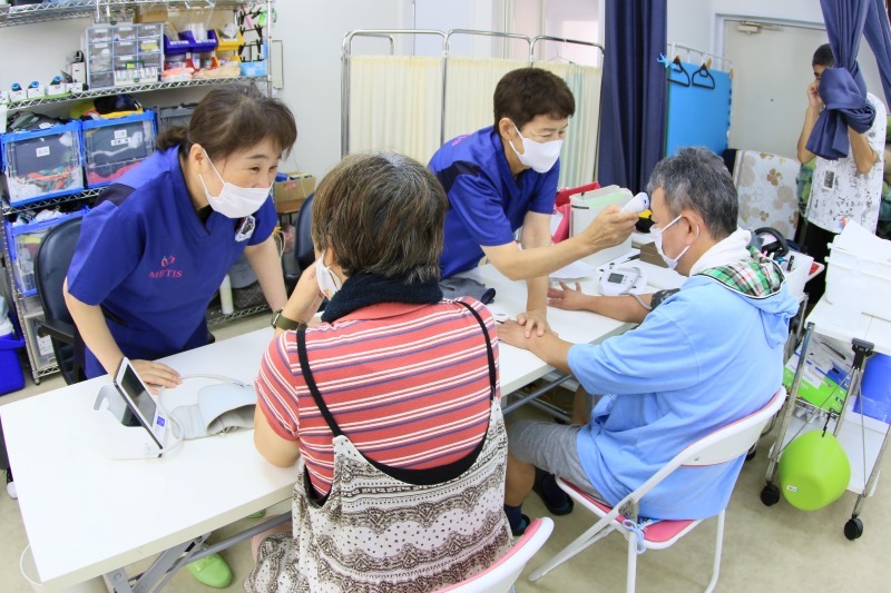 写真：訪問看護ステーションの様子